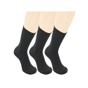 Socken - SCHWARZ - 3er-Pack