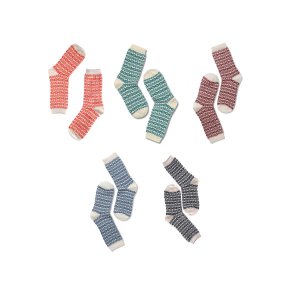 Damenstrmpfe - Wolle - Muster