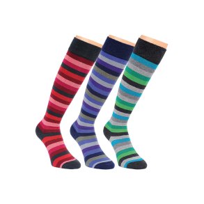 Kniestrmpfe - JESSY STYLE - 3er-Pack