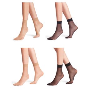 Sckchen - Falke - SEIDENGLATT 15 - leicht glnzend