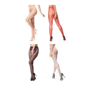 Ouvert-Strumpfhose - MissO 20 den - Naht