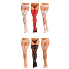 Halterlose Strmpfe - Glamory - Comfort 20 - 6 Farben