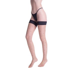 Halterlose Strmpfe - Wooti - Siciliana - 20 den - Punkte