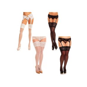 Stockings - Glamory - Dream 20 - breites Band - 2 Farben