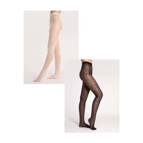 Strumpfhosen Fiore - ARIEL - Blumenmuster - 30 den