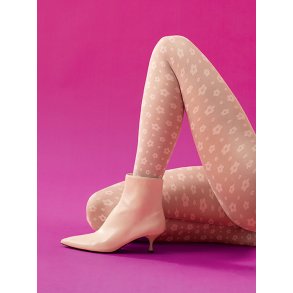 Strumpfhose - Fiore - Footloose -  Netz-Blumen - 30 den - 2 Farben