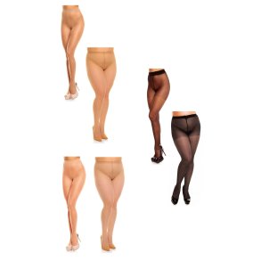 Strumpfhose - Plus Size -  Glamory - Satin Matt 20 - 3 Farben