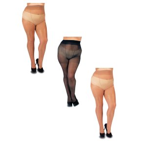Strumpfhose - Glamory - Supersize 20 - 3 Farben