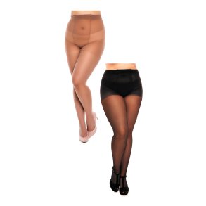 Strumpfhose - Glamory - Supersize 40 - 2 Farben
