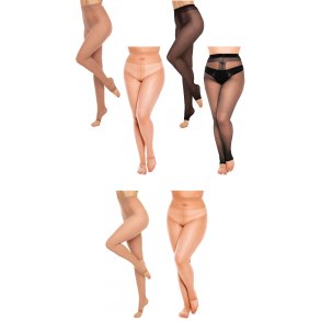Strumpfhose - Glamory - Toeless 20 - Zehenfrei - 3 Farben