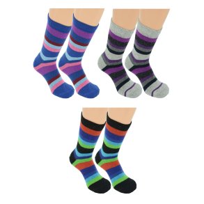 Wollsocken San Giacomo - Wolle und Kaschmir - STREIFEN