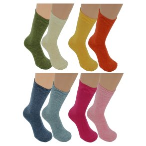 Socken - 65 % LAMWOLLE - 2er-Pack