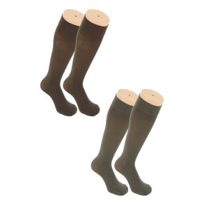 Kniestrmpfe San Giacomo - VELVET 50 den - 2er-Pack