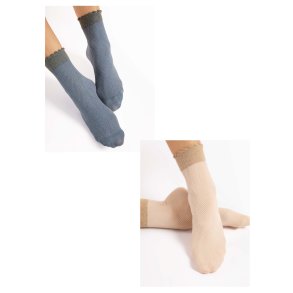 Sckchen - Fiore - Fischgrtenmuster - SPIN - 40 den