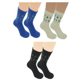 Wollsocken San Giacomo - Wolle und Kaschmir - WEIHNACHTSSOCKEN