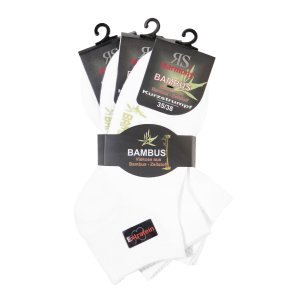 Socken - Damen und Herren - Kurzschaft - Bambus - 3er-Pack