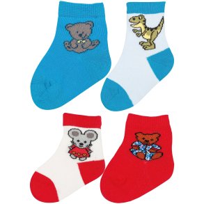 Socken - FRHLICHE TIERE - 2er-Pack
