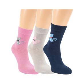 Socken - KATZE - 3er-Pack