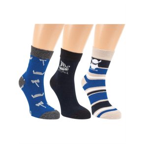 Socken - WIKINGER - 3er-Pack