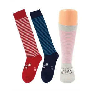 Kniestrmpfe - MAUS JESSI - 3er-Pack 