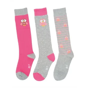 Kniestrmpfe - EULE - 3er-Pack