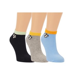 Sneaker Socken - FUBALL - 3er-Pack