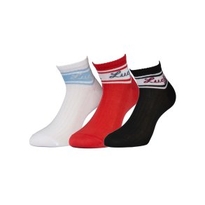 Socken Bugie - Baumwolle - LUCKY - mit Schriftzug