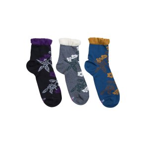 Socken Bugie - Baumwolle - PLISSEE BNDCHEN - Blumen