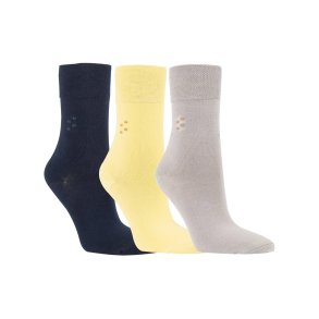 Socken Damen - Lady Bambus - Mode - 3er-Pack