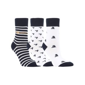 Socken Damen - Lady - Design - 3er-Pack