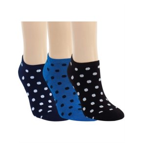 Socken Damen - Sneakersocken - Punkte - 3er-Pack