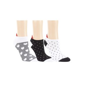 Sneaker Socken - BLACK & WHITE - 3er-Pack