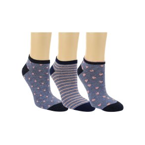Sneaker Socken - HERZDESIGN - 3er-Pack