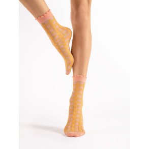 Sckchen - Fiore - SUNNY - Quadratmuster - 15 den 