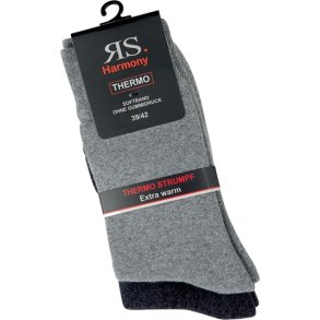 Socken - THERMO GRAU - 2er-Pack