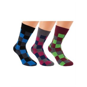 Herrensocken - ZAUBERWRFEL - 3er-Pack