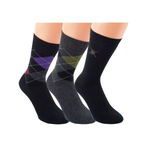 Socken - KARO - 3er-Pack