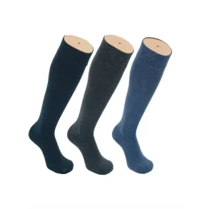 Kniestrmpfe - JEANS - 3er-Pack
