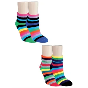 Socken - THERMO STREIFEN - 2er-Pack