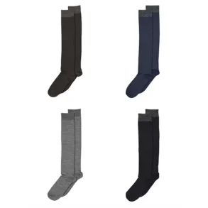 Damen Kniestrmpfe - MP - Wolle - Seide - glatt - 4 Farben