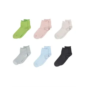 Damen - Baumwollsocken - MP - Kurzschaft - Glitzer - Lis - 6 Farben
