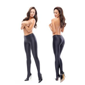 Strumpfhose - MissO Lycra Wet look