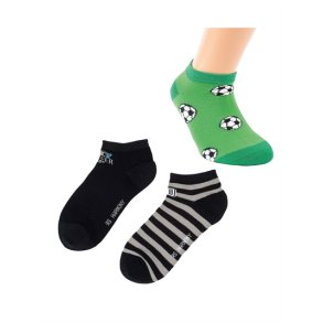 Sneaker Socken - FUBALL - 3er-Pack