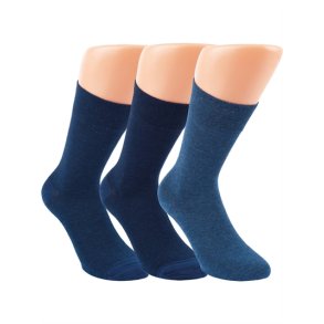 Bambussocken - Unisex - 3er-Pack