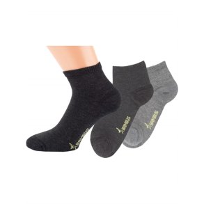 Unisex -  Socken mit kurzem Schaft - Bambus - 3er-Pack