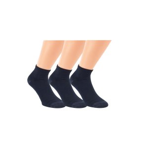 Socken - Damen und Herren - Kurzschaft - Bambus - 3er-Pack