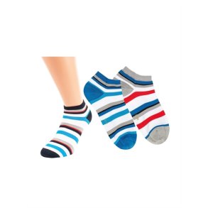 Sneaker Socken XL - Ringe - 3er-Pack
