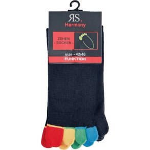 Unisex - Zehensocken - Farbige Zehen