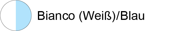 Bianco (Wei�)/Blau