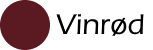 Vinrød